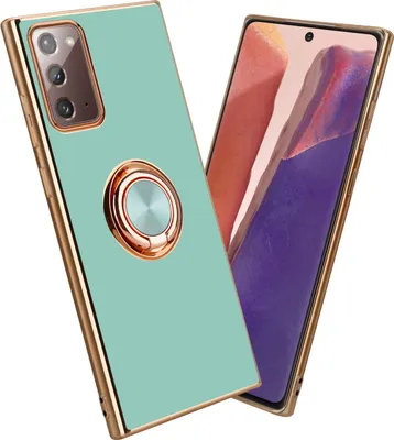 Obrázok produktu pre Cadorabo Ochranné puzdro pre Samsung Galaxy NOTE 20 v tyrkysovej farbe Kryt puzdra Ochranný kryt fotoaparátu Magnetický držiak do auta