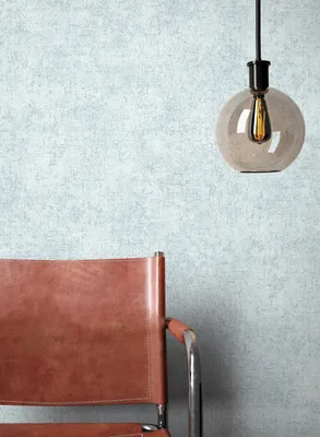 Produktbild von NEWROOM Tapete Bonika Blau Vliestapete - Industrial Leicht Glänzend Uni Germany