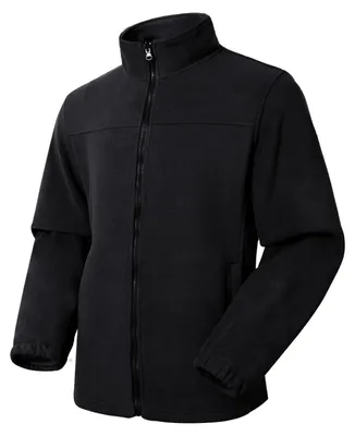 Produktbild von Herren Fleecejacke mit Vollreißverschluss und Taschen für kalte Tage