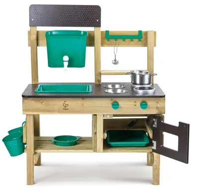 Image de Hape - Cuisine d'extérieur pour enfants|à partir de 3 ans|30 pièces|extérieur/intérieur