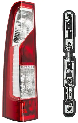 Produktbild von Rückleuchte Heckleuchte + Lampenträger links für Renault Master III Opel Movano