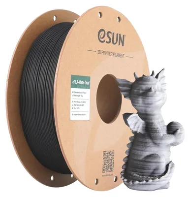 Immagine prodotto di PLA opaco doppio filamento 1,75 mm nero/bianco 1 kg