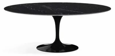 Produktbild von Esszimmer Möbel Esstisch Schwarz Tisch Design Tische Luxus Möbel Rund Neu