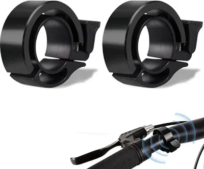 Imagen del producto de Timbre para bicicleta, aleación de aluminio, 100 dB, 22 mm, para bicicletas de montaña y de carreras