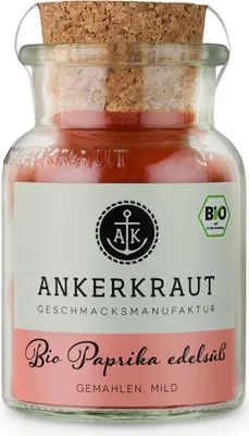 Produktbild von Paprika Edelsüß, 85g im Korkenglas