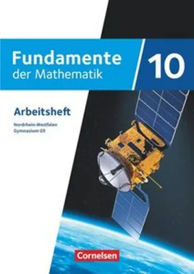 Immagine prodotto di Fundamente der Mathematik 10. Schuljahr. Nordrhein-Westfalen - Arbeitsheft mit Lösungen