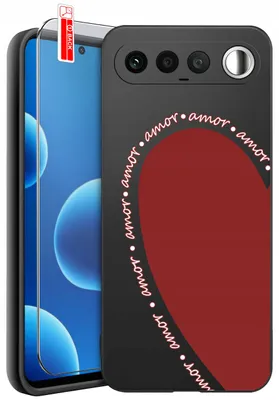 Immagine prodotto di Custodie per Realme 16 5G – Design | Custodia in silicone opaco + vetro temperato 9H