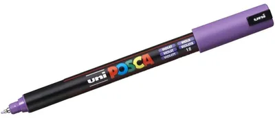 Image de uni-ball marqueur pigmenté POSCA (PC-1MR), violet