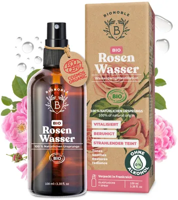 Produktbild von Bionoble Organic Rosewater 100 ml