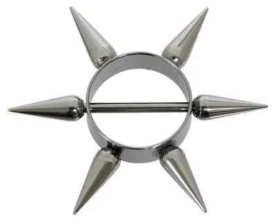 Produktbild von Pain-is-Art Brustwarzenpiercing SUPER Spike aus Chirurgenstahl Nipple Shield Bru