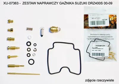 Immagine prodotto di Per Suzuki Drz400S Vergaser Reparatursatz 00-09 (26-1107) ( 1 Vergaser)