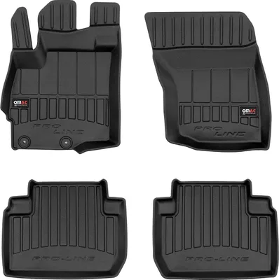Produktbild von 2007-2012 Citroen C-Crosser Fußmatten TPE Schwarz 4 tlg