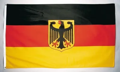 Produktbild von Fahne 90 x 150cm Deutschland mit Adler