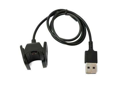 Obrázok produktu pre SYSTEM-S USB 2.0 kábel 54 cm nabíjací kábel pre Fitbit Charge 4 Smartwach v čiernej farbe