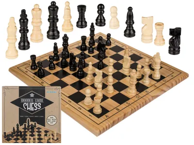 Image de Jeu d'échec en bois Grand Modèle