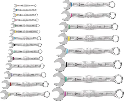 Produktbild von Wera 6003 Joker Set 1 Ringmaulschlüssel-Satz