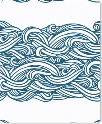 Produktbild von MuchoWow® Mauspad Mousepad Muster - Wellen - Meer 30x40 cm - Mousepads - Maus Mat - Pad - Mausunterlage - Mausmatten