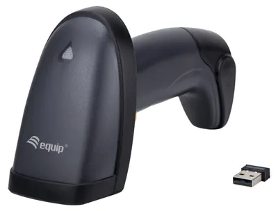Productafbeelding van Equip 351024: 2D-barcodehandscanner met lasertechnologie, draadloos, geschikt voor 1D/2D-barcodes