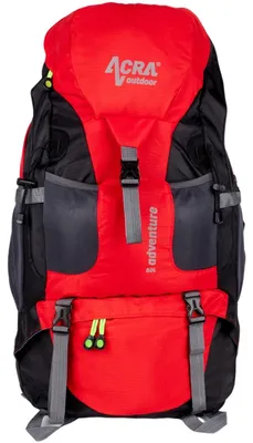 Zdjęcie produktu dla Plecak Acra Adventure 50 L czerwony do górskich wędrówek