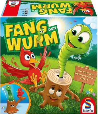 Produktbild von Schmidt Spiele Fang den Wurm, Geschicklichkeitsspiel