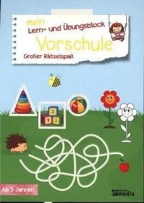 Obrázok produktu pre Mein Lern- & ÜbungsblockVorschule: Großer Rätselspaß