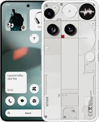 Nothing Phone (3), 16,9 cm (6.67"), 12 GB, 256 GB, 50 MP, Android 15, Weiß