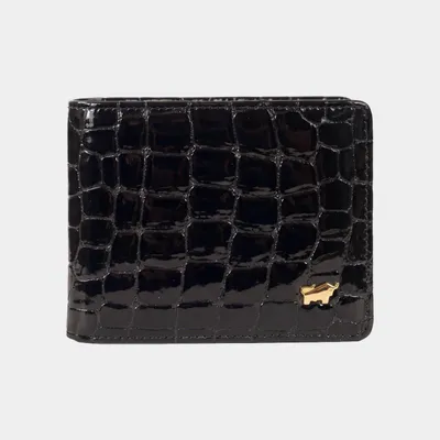 Image de Portefeuille VERONA, modèle "Geldbörse", noir, pour femmes, en cuir, avec 4 compartiments pour cartes