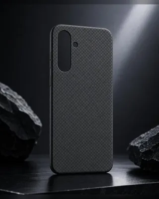 Produktbild von Samsung Galaxy S25 Hülle MagSafe – Handyhülle Schutzhülle Case Carbon Optik – LUNØIR ©