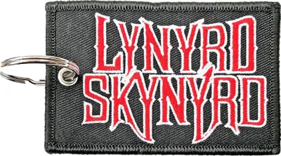 Immagine prodotto di Lynyrd Skynyrd - Portachiavi a doppia faccia RO7452 (Taglia unica) (Grigio scuro/Rosso)