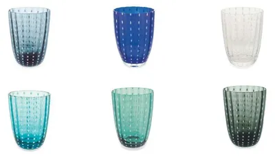 Wassergläser-Set 6er, Glas, 300 ml, spülmaschinengeeignet