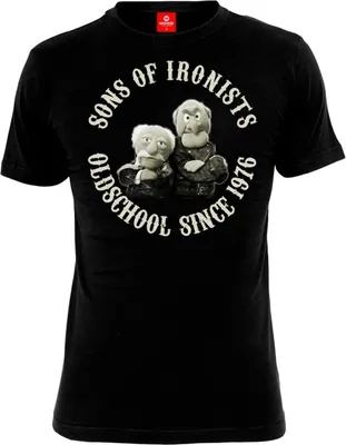 Produktbild von Muppets Waldorf & Statler Sons Of Ironists Shirt  XL