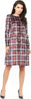 Immagine prodotto di Infinite You Abito midi donna Guinenever M148 nero-rosso S/M