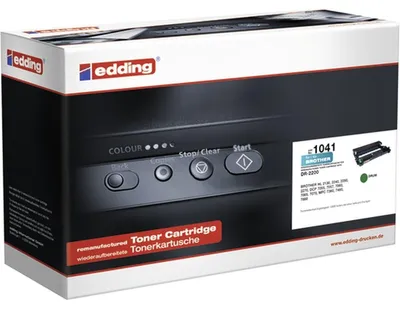 Produktbild von Edding EDD-1041, Kompatibel, Brother, DCP 7055, DCP 7055 W, DCP 7057, DCP 7060 D, DCP 7060 N, DCP 7065 DN, DCP 7070 DW, Fax 2840, Fax..., 1 Stück(e), 12000 Seiten, DR-2200