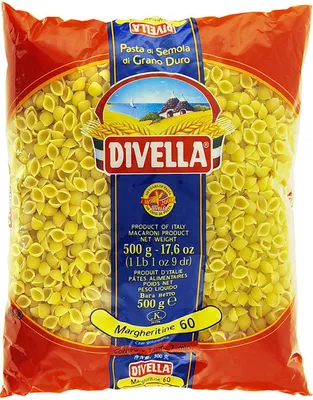 Produktbild von 24x Divella Pasta Margheritine N.60 500g