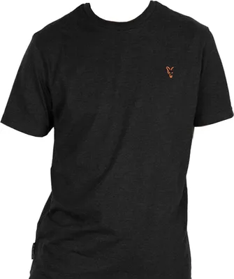 Produktbild von Fox Collection T Black & Orange - T-Shirt, Angelshirt, Größe:XXXL