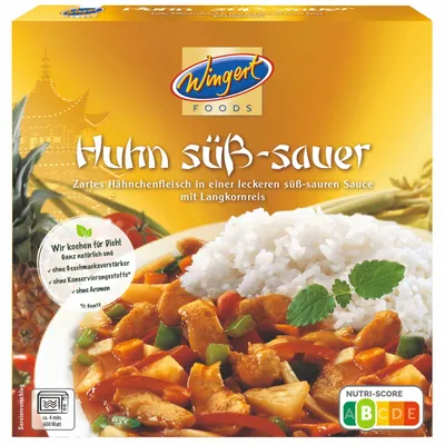 Produktbild von Wingert Huhn Süß-Sauer VPE (6x375g Packung)