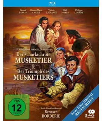 Obrázok produktu pre Dvojdisková edícia Rytieri z Pardaillanu: Šarlátový mušketier / Triumf mušketiera (Blu-ray)