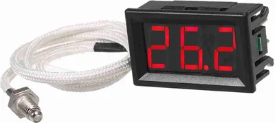 Obrázek produktu pro XH-B310 Digitální průmyslový teploměr 12V | Teploměr s termočlánkem M6 typu K -30800 ℃ s LED displejem, vysoká přesnost