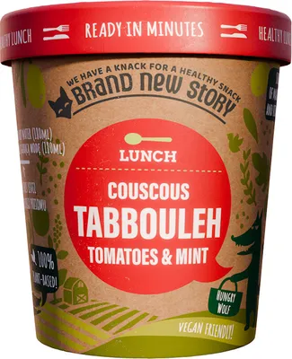 Obrázek produktu pro TABBOULEH S RAJČATY A MÁTOU BEZ PŘIDANÉHO CUKRU 70 g – ZCELA  PŘÍBĚH