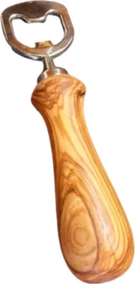 Produktbild von Flaschenöffner Big Boy mit Griff aus Olivenholz, Kapselheber, Bierflaschenöffner