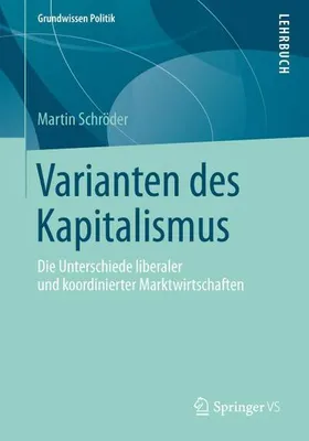 Produktbild von Varianten des Kapitalismus