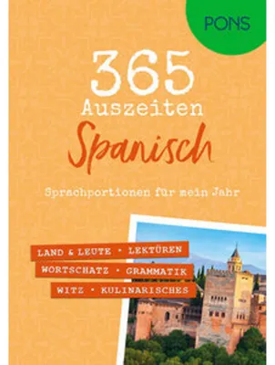 Obrázek produktu pro PONS 365 Auszeiten Spanisch