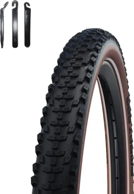 Produktbild von 1 x Schwalbe Smart Sam Fahrradreifen Performance Bronze 57-622 ( 29 x 2,25 ) inkl. Reifenheber