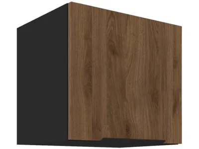 Produktbild von TOVA Dunstabzugshaubenschrank – Breite 40 cm, Okapi-Nussbaum/Schwarz