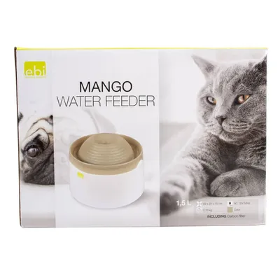 Produktbild von Ebi Trinkbrunnen für Haustiere Mango 1,5 L Mokka
