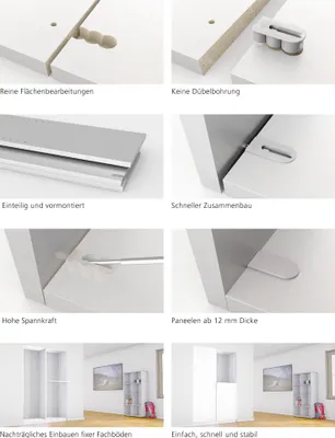 Produktbild von Lamello Cabineo 8 M6 (Karton mit 500 Stk) | 186315