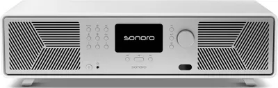 Produktbild von Sonoro Avaton, Silber, Weiß, 7,62 cm, 1,91 cm, 13,3 cm (5.25"), DAB+, UKW, TFT