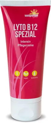 Produktbild von Wellpursan Lyto B12 Pflegecreme (75 ml) – Spezial-Hautcreme für trockene & gereizte Haut – mit Vitamin B12, RMS und Allantoin