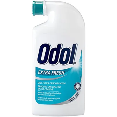 Obrázok produktu pre Odol-med 3 Mundwasser extra frisch, 125ml, 4er Pack (4 x 125 ml)