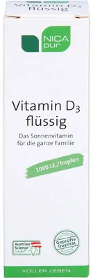 Obrázok produktu pre Nicapur Vitamín D3 tekutý 25 ml